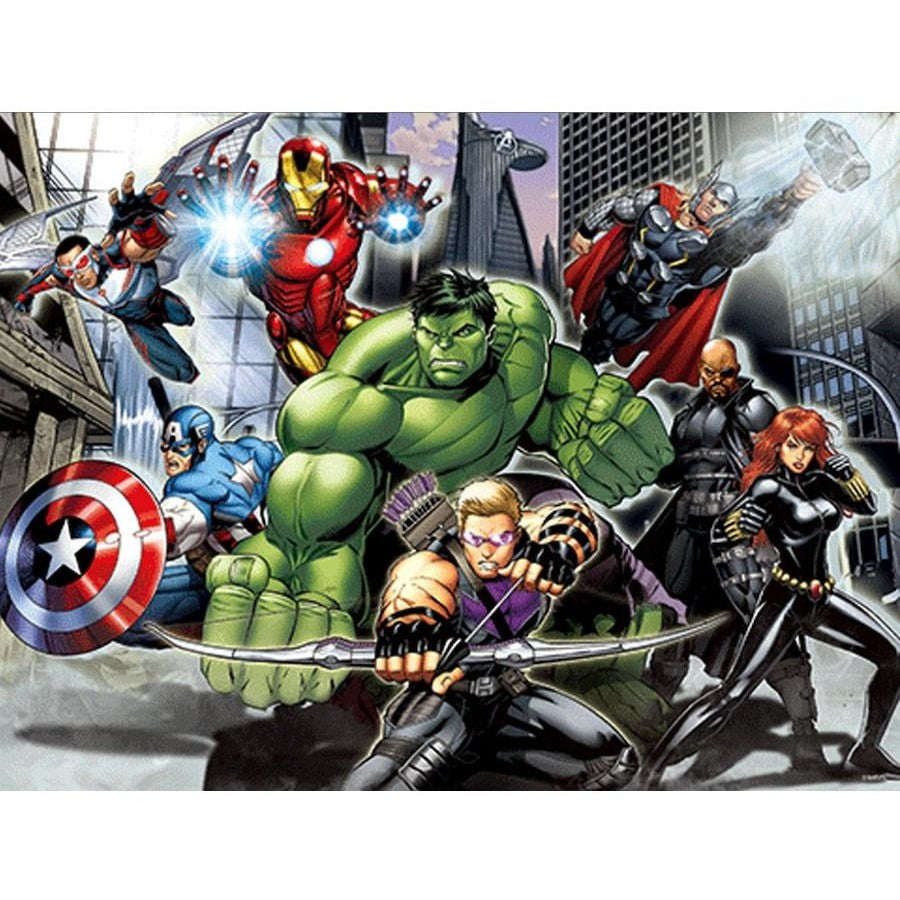 PUZZLE 500PC MARVEL AVENGERS 3D