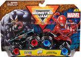 MONSTER JAM 1:64 MARVEL 2 PACK AST