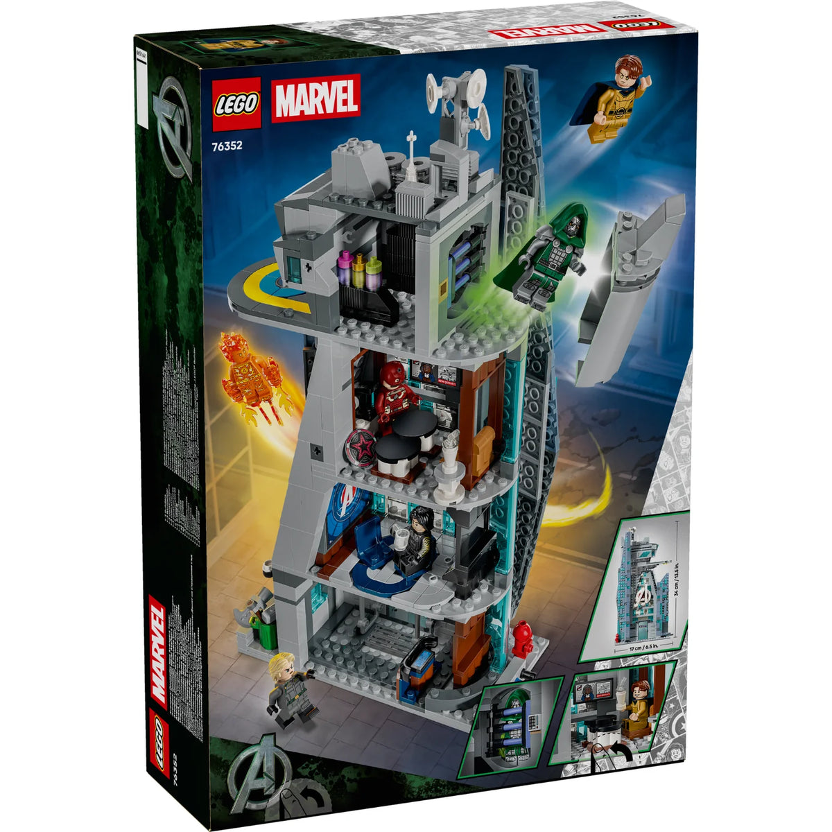 LEGO 76352 AVENGERS DOOMSDAY NEW TOWER