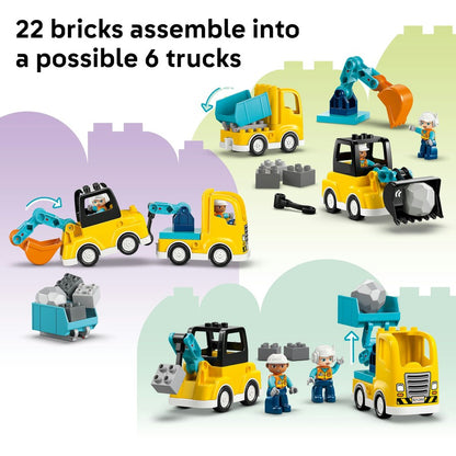 LEGO 10475 DUPLO 3 IN 1 CONSTRUCTION VEH