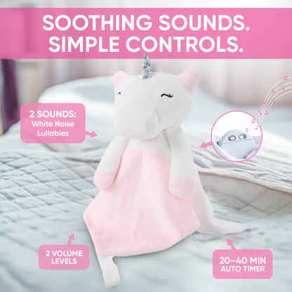 LOVE BY EMI WHITE NOISE COMFORT UNICORN