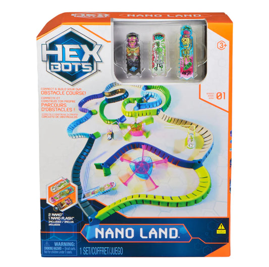 HEXBOTS FLASH NANO LAND SMALL PLAYSET