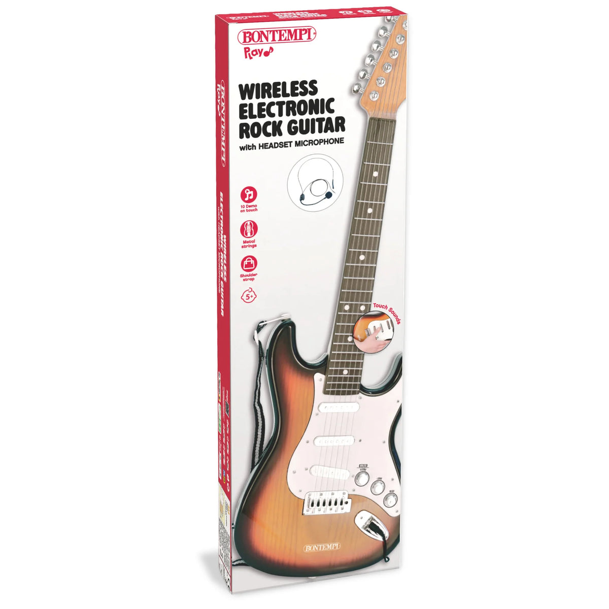 BONTEMPI ELECTRIC GUITAR W MICROPHONE