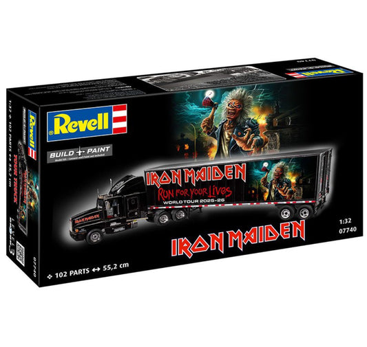 REVELL 1:32 TOUR TRUCK IRON MAIDEN 50TH