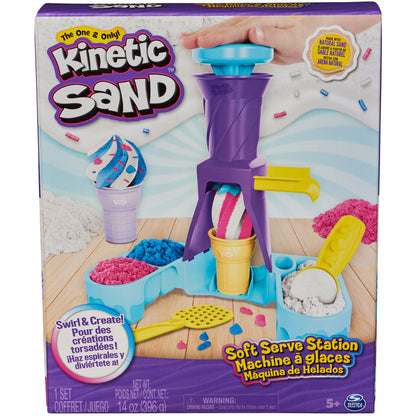 KINETIC SAND SOFT SERVE STATION