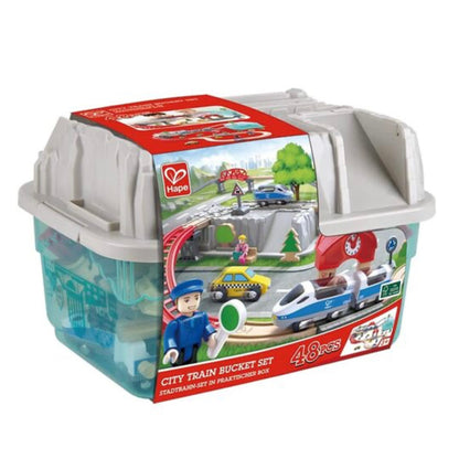HAPE CITY TRAIN BUCKET SET
