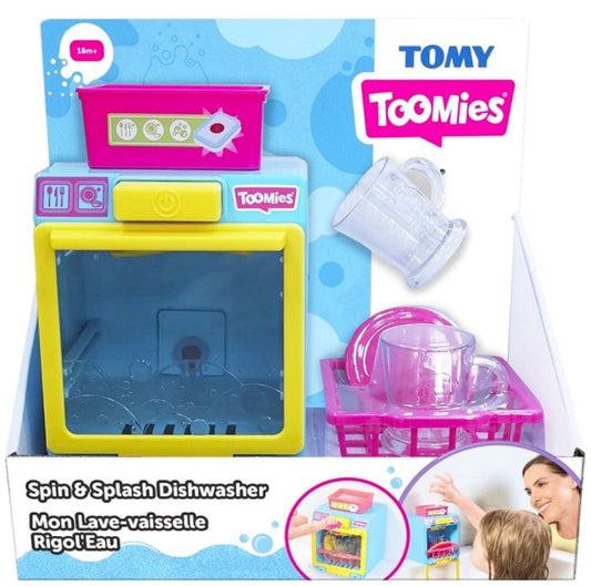 TOMY SPIN & SPLASH DISHWASHER