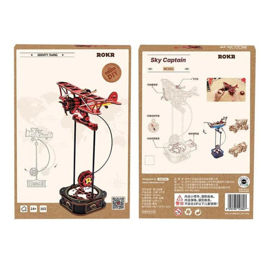 DIY WOOD PENDULUM KIT SKY CAPTAIN