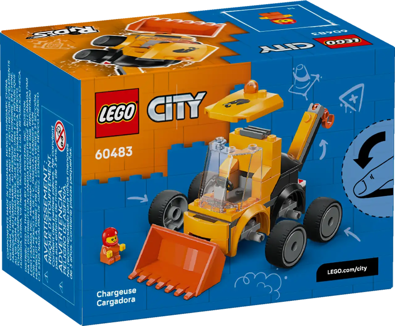 LEGO 60483 CITY RIDES CONSTRUCTION LOAD