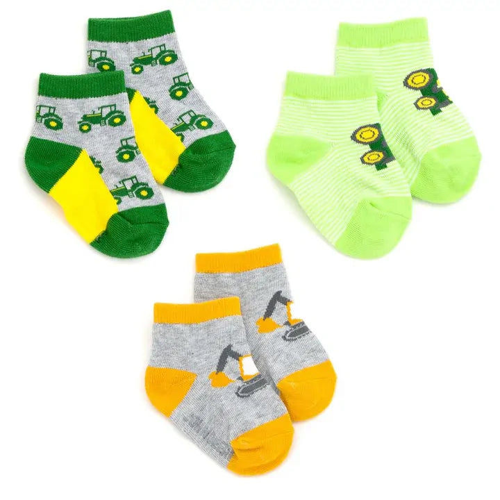 JD SHORTIE SOCKS 3PK 0-6M