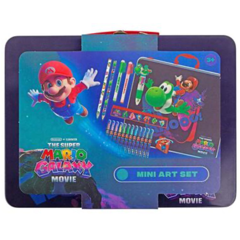 SUPER MARIO 2 TIN STATIONERY SET