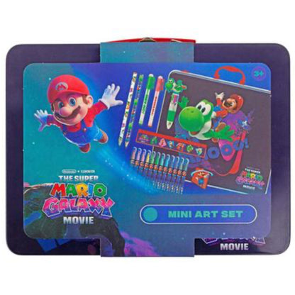 SUPER MARIO 2 TIN STATIONERY SET