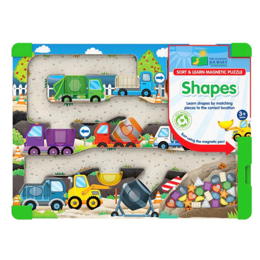 PUZZLE SORT & LEARN MAGNETIC SHAPES