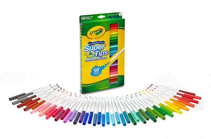 CRAYOLA MARKER SUPER TIPS 50