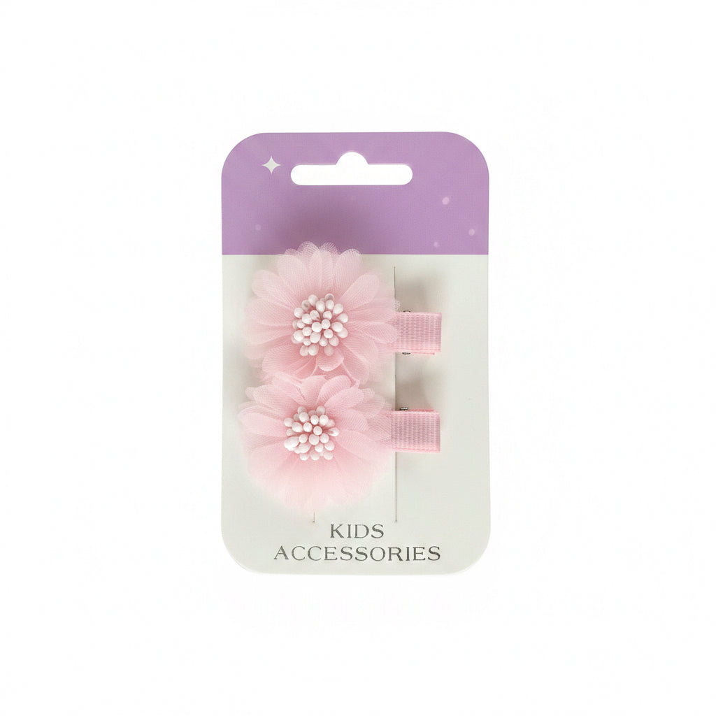 C/NICE HC08543 MESH FLOWER HAIR CLIP