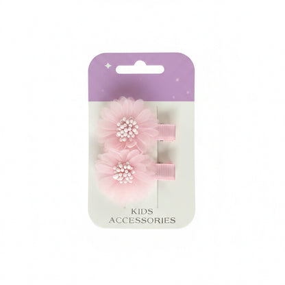 C/NICE HC08543 MESH FLOWER HAIR CLIP