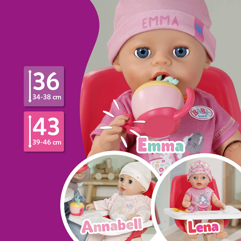 BABY BORN TABLEWARE SET