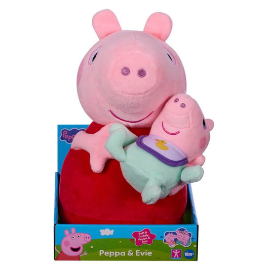 PEPPA PIG CUDDLING BABY EVIE 23CM PLUSH