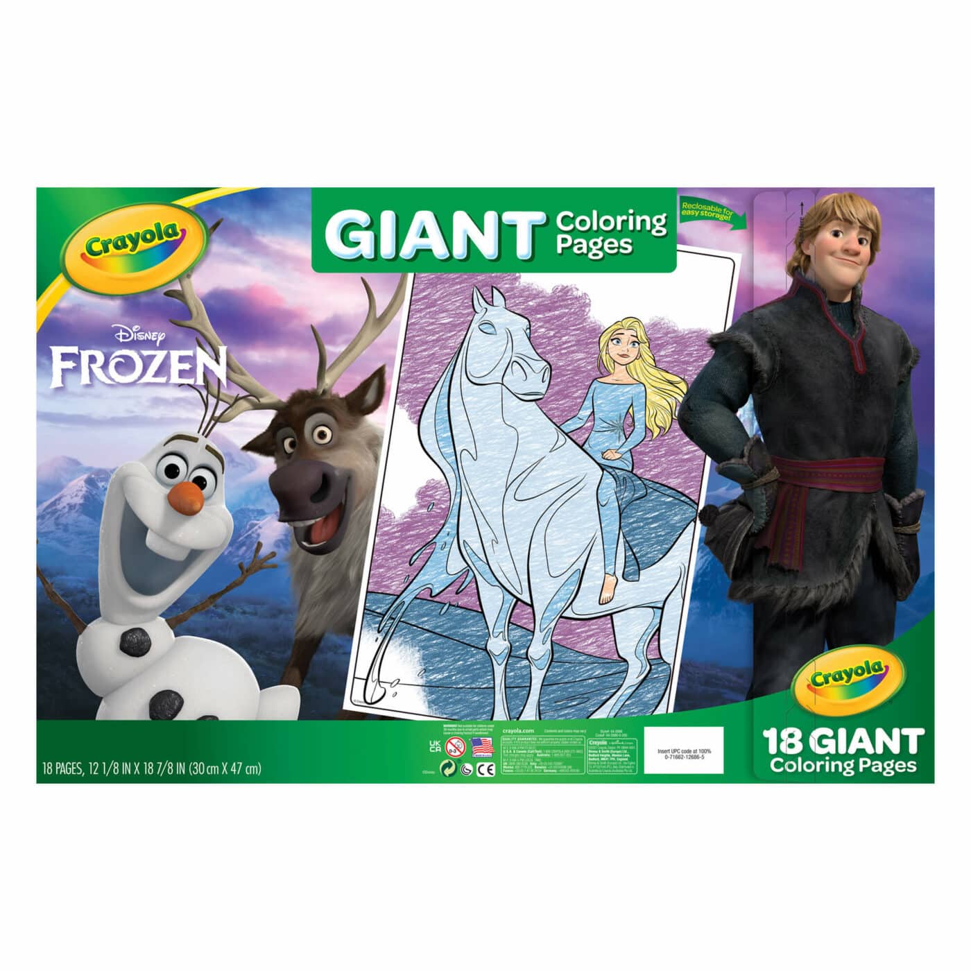 CRAYOLA GCP FOLDALOPE DISNEY FROZEN