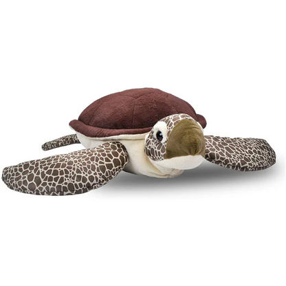WILD PLUSH JUMBO GREEN SEA TURTLE