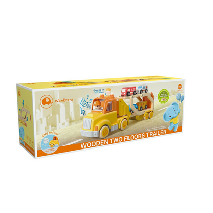 WOODEN L&S CAR CARRIER