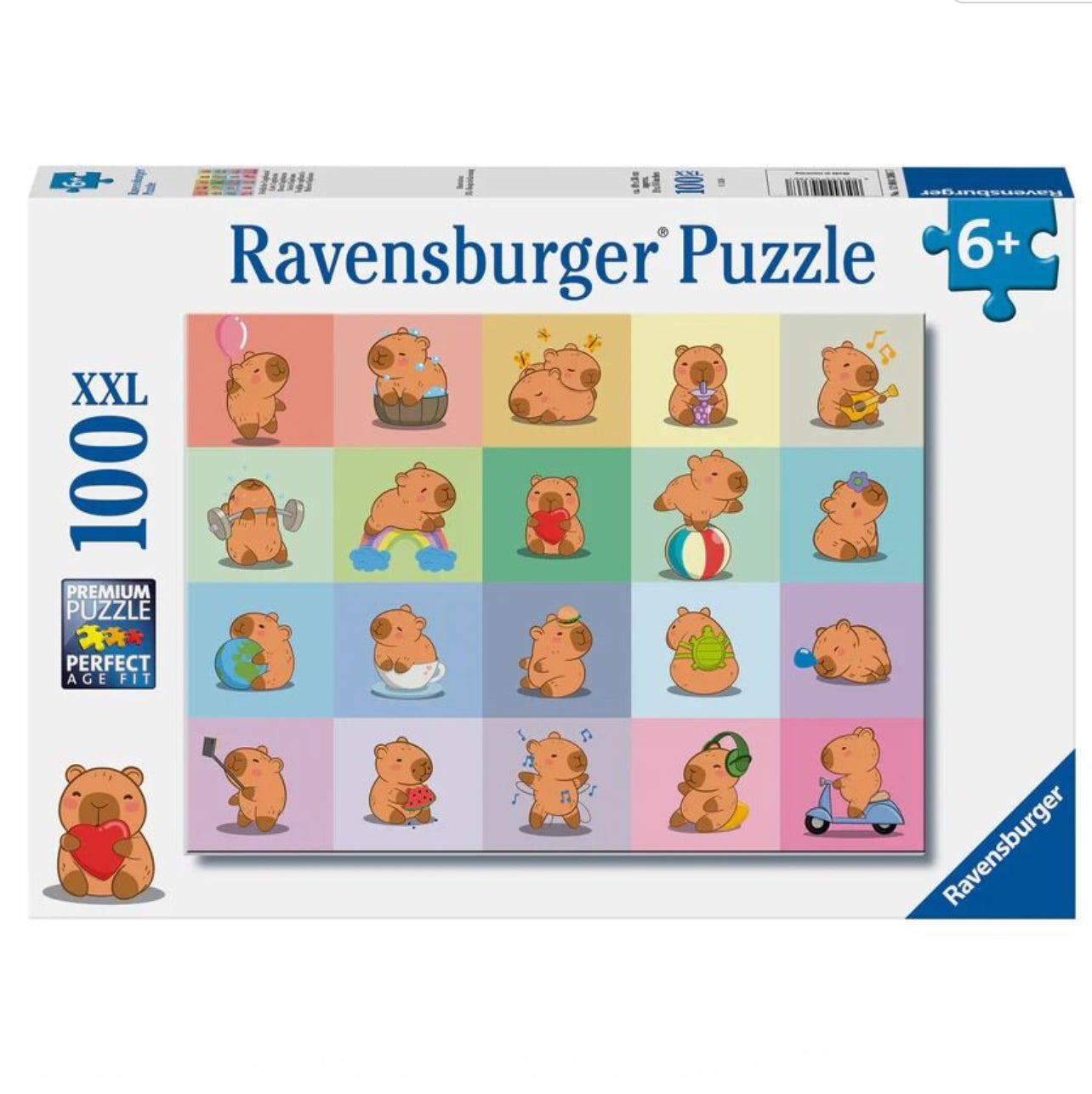 PUZZLE 100PC CAPYBARA