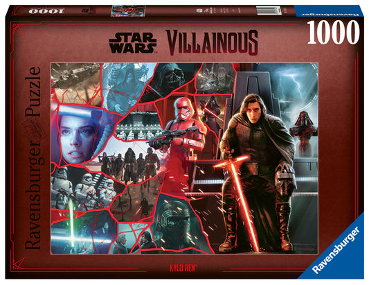 PUZZLE 1000PC STAR WARS KYLO REN FIG