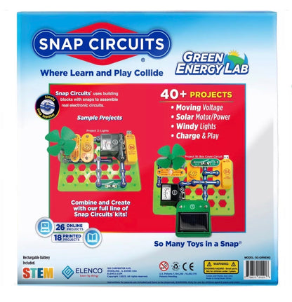 SNAP CIRCUITS GREEN ENERGY LAB