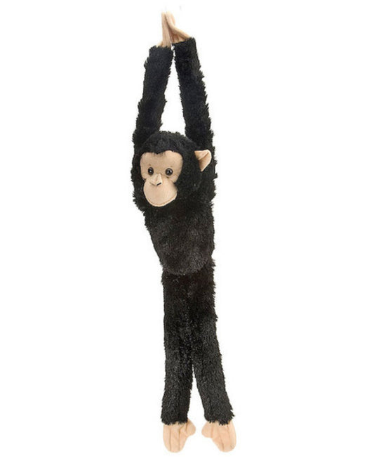 WILD PLUSH HANGING CHIMPANZEE