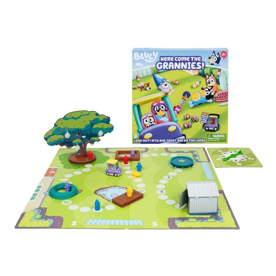 GAME BLUEY HERE COME THE GRANNIES