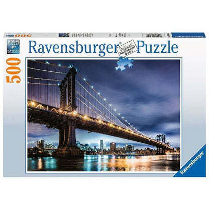 PUZZLE 500PC NY THE CITY NEVER SLEEPS NE
