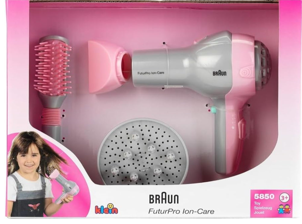 BRAUN HAIRDRYER WITH DIFFUSER BRUSH