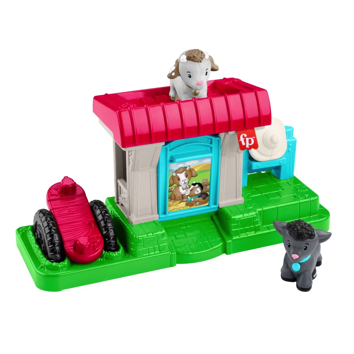 F/P LP FEED AND PLAY GOAT YARD