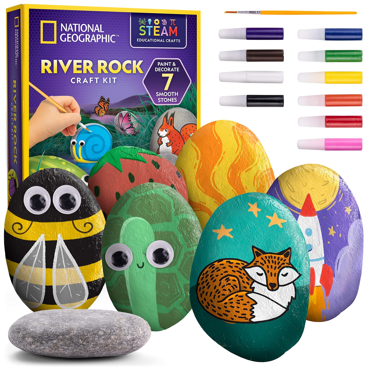 NG RIVER ROCK PAINTING ACTIVITY KIT