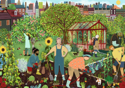 PUZZLE 1000PC THE ALLOTMENT