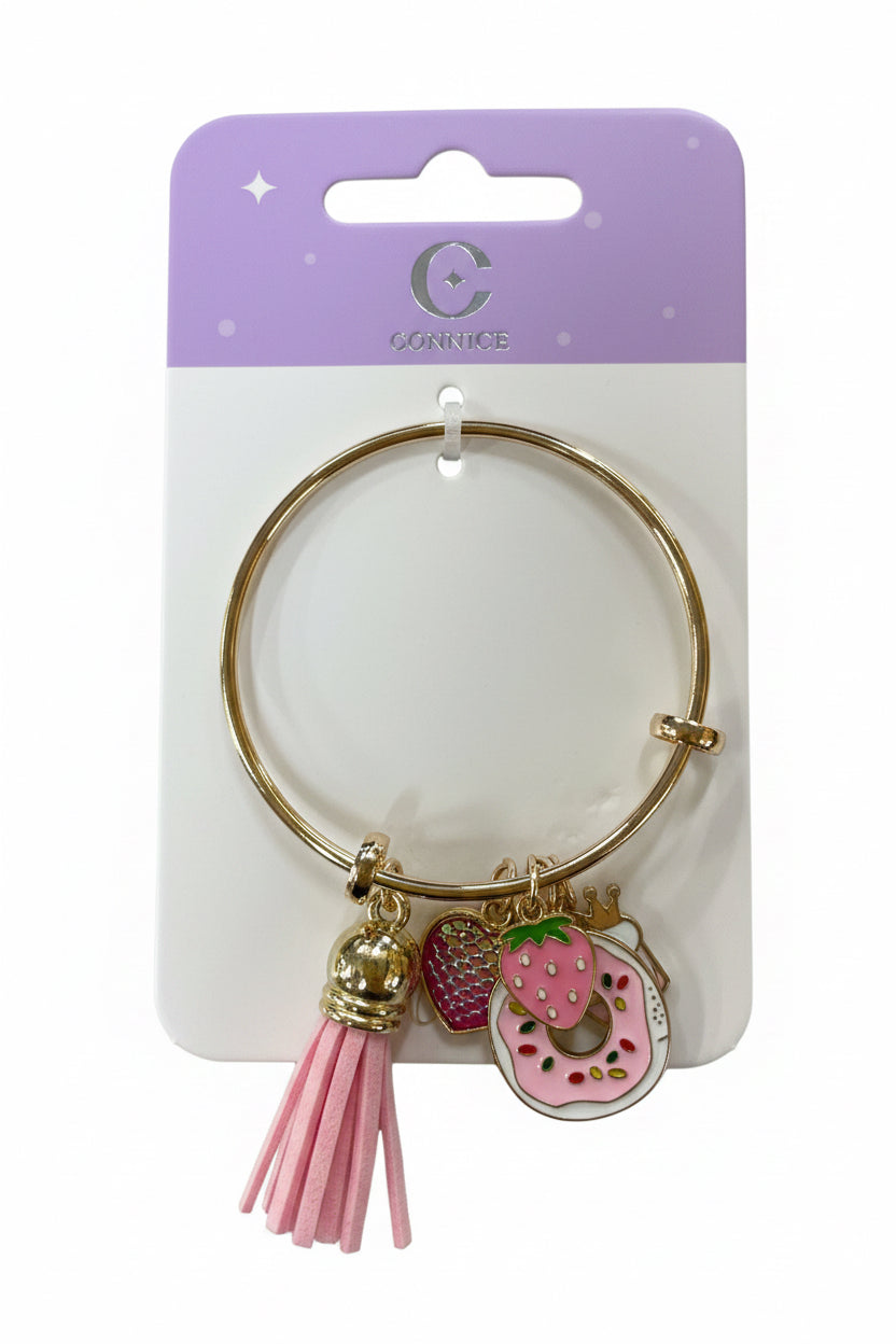 C/NICE BB13615A DONUT CHARM BRACELET