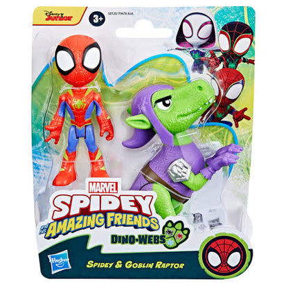 SAF SPIDEY & FRIENDS HERO DINO WEB AST