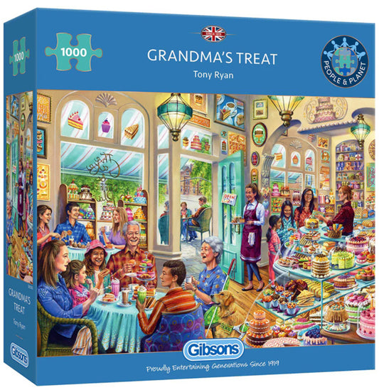 PUZZLE 1000PC GRANDMA'S TREAT