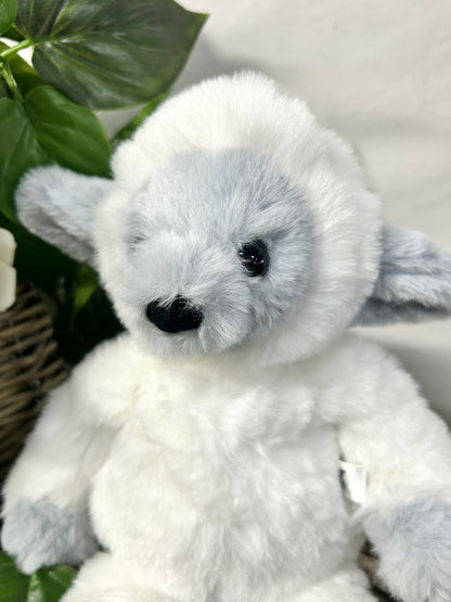 CB BEAR & ME LOTTIE LAMB CLOUD WHT MED