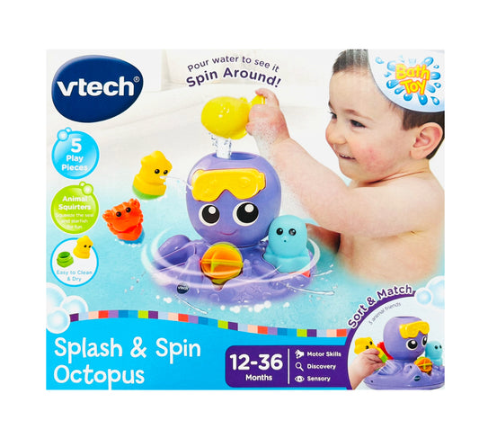 VTECH SPLASH & SPIN OCTOPUS