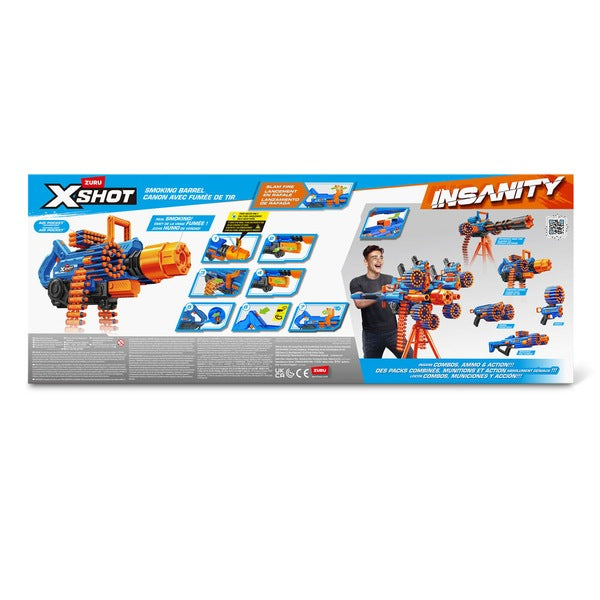 ZURU XSHOT INSANITY MOTOR SMOKE BARREL