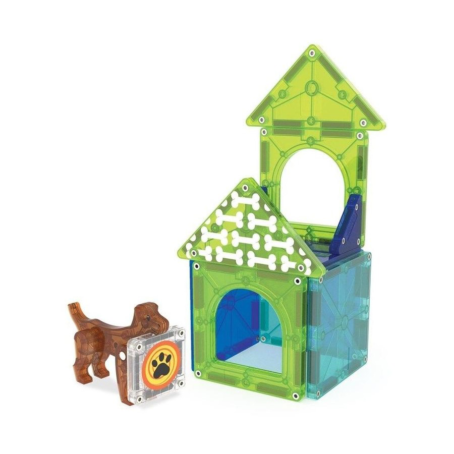 MAGNA TILES DOG HOUSE 13PC