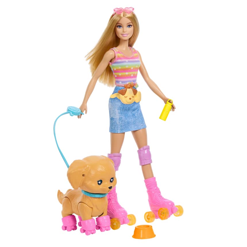 BRB PETS SKATE AND RUN PUP BLONDE DOLL