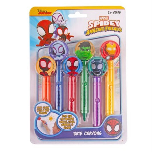 BATH CRAYONS SPIDEY