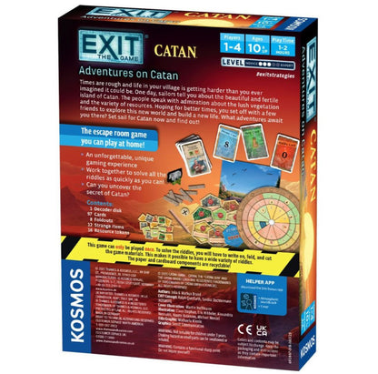 GAME EXIT ADVENTURES ON CATAN