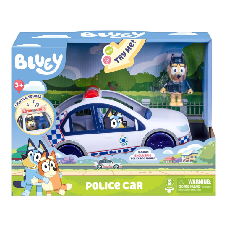 BLUEY POLICE CAR