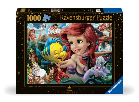 PUZZLE 1000PC DISNEY HEROINES ARIEL NEW