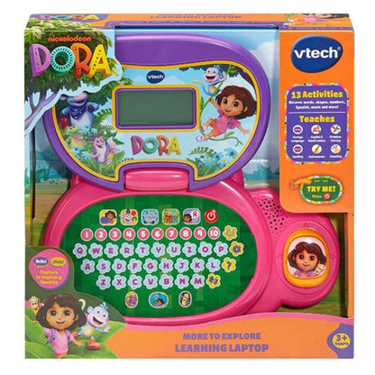 VTECH DORA MORE TO EXPLORE LEARN LAPTOP