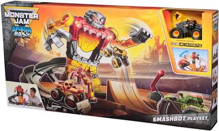 MONSTER JAM 1:64 SMASH & BASH PLAYSET