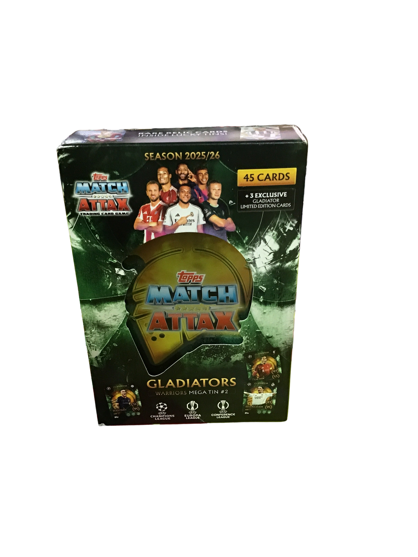 TOPPS MATCH ATTAX 2025/26 GLADIATORS TIN